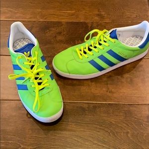 Custom Adidas Gazelle Shoes - Size 10M - Men’s
